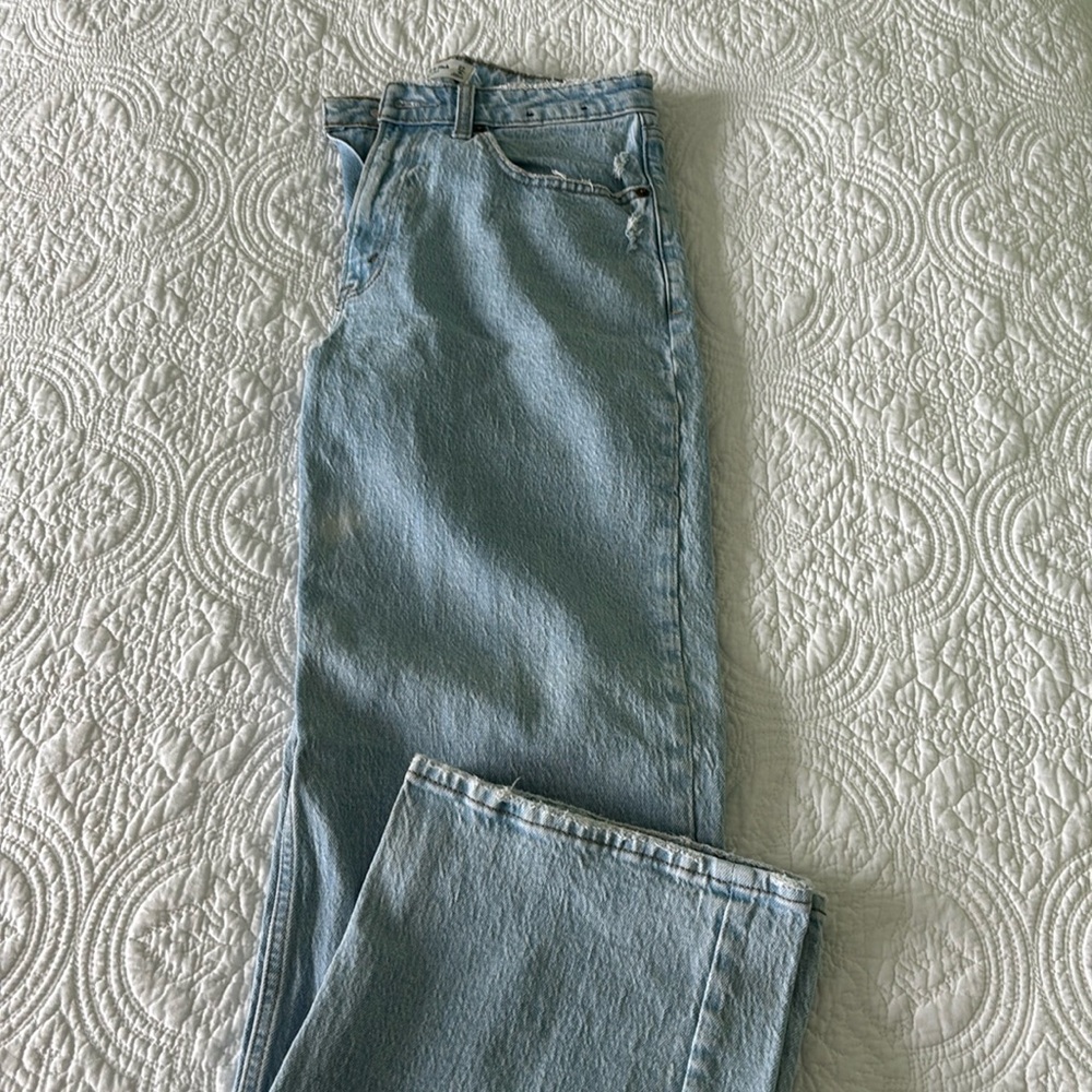Abercrombie 90s relaxed Jean high rise curve love